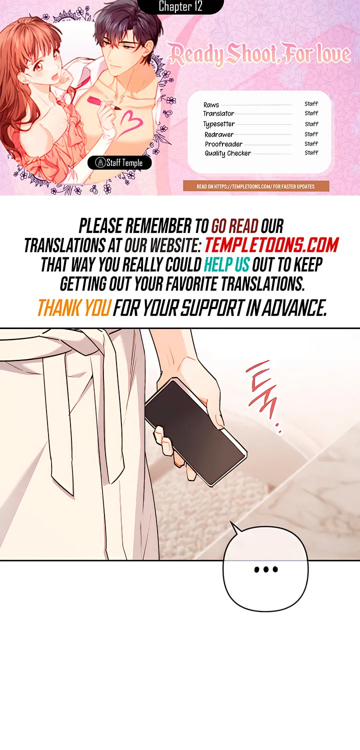 Ready Shoot, for Love Chapter 12 page 1 - 