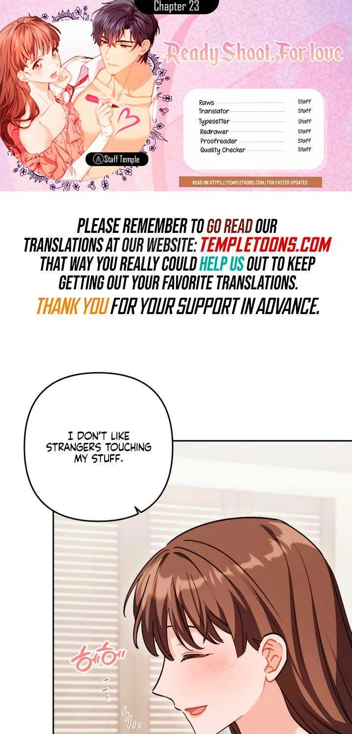 Ready Shoot, for Love Chapter 23 page 1 - 