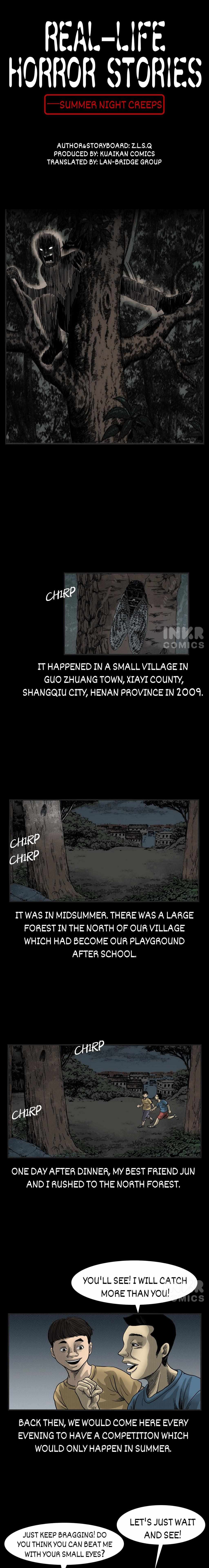 Real-Life Horror Stories Chapter 2 page 1 - 