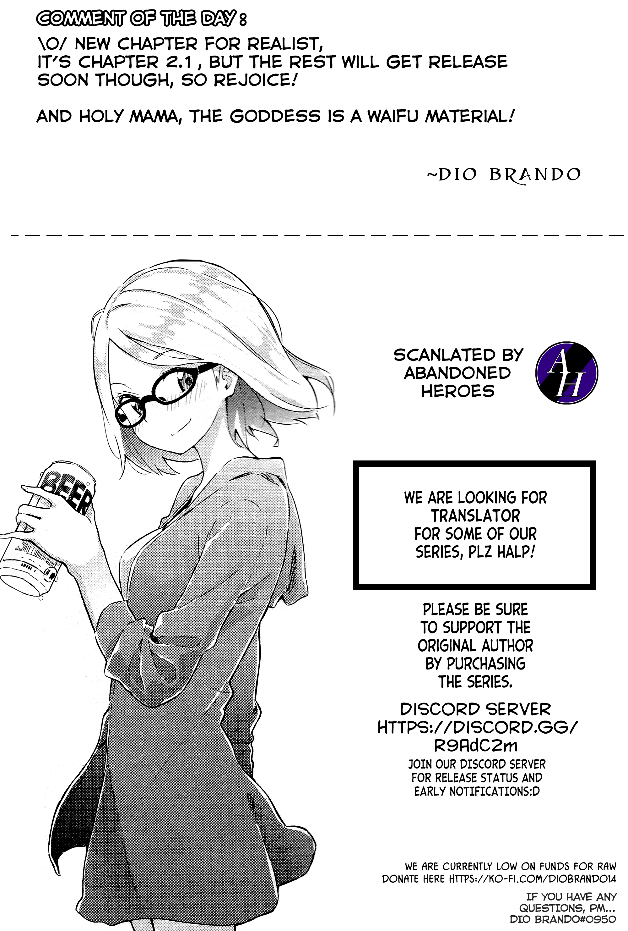 Realist Maou ni Yoru Seiiki Naki Isekai Kaikaku Chapter 2.1 page 11 - 