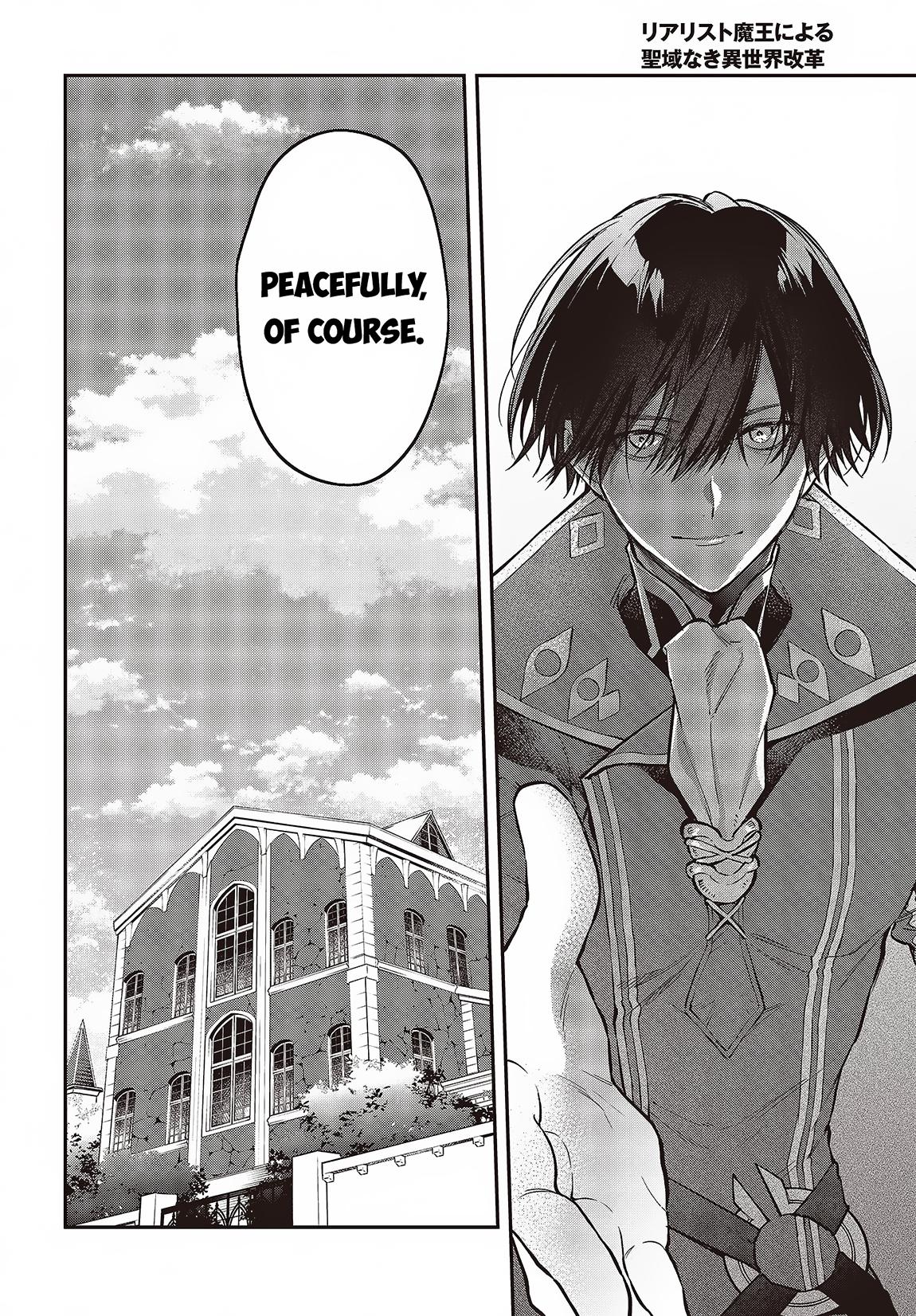 Realist Maou ni Yoru Seiiki Naki Isekai Kaikaku Chapter 48 page 12 - 