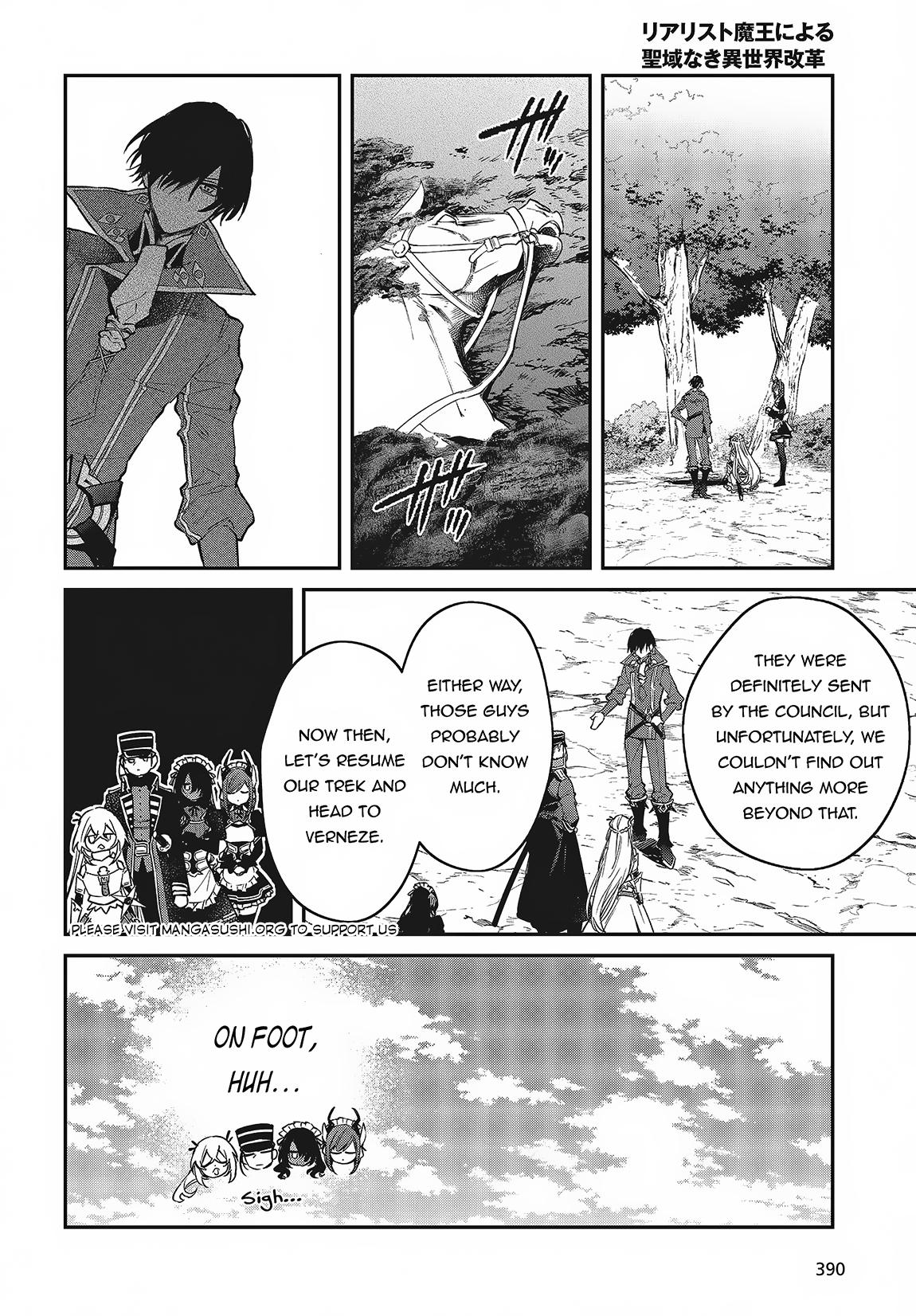 Realist Maou ni Yoru Seiiki Naki Isekai Kaikaku Chapter 50 page 11 - 