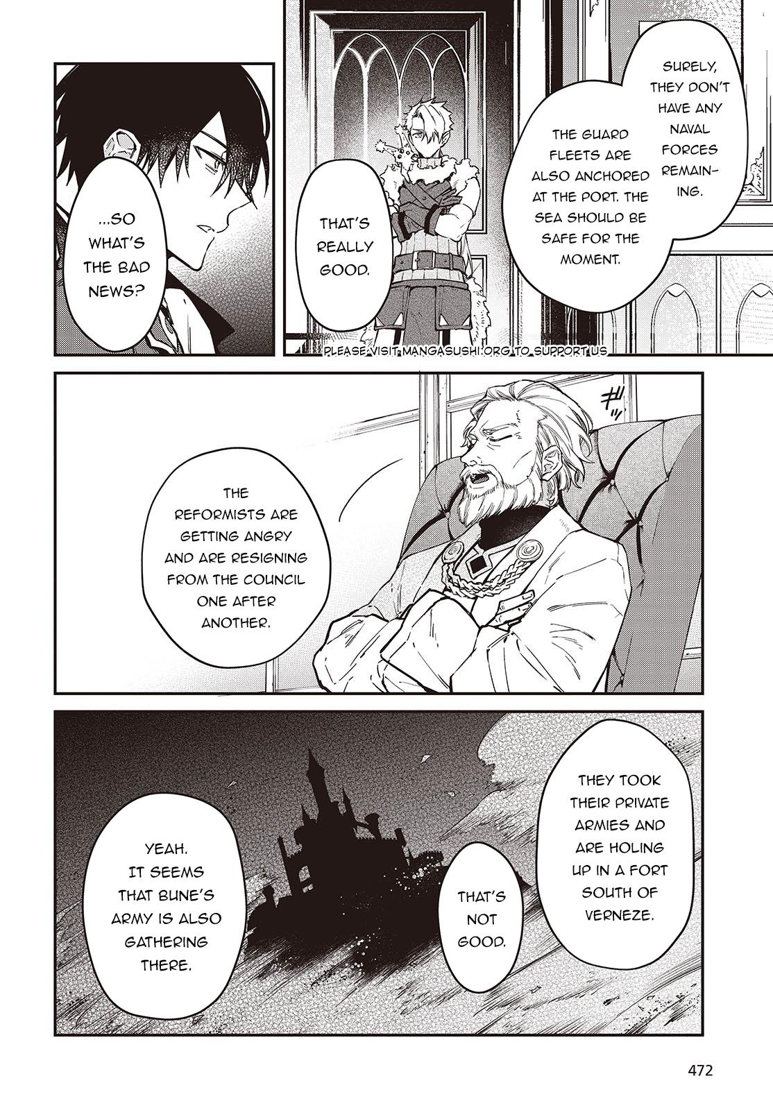 Realist Maou ni Yoru Seiiki Naki Isekai Kaikaku Chapter 55 page 21 - 