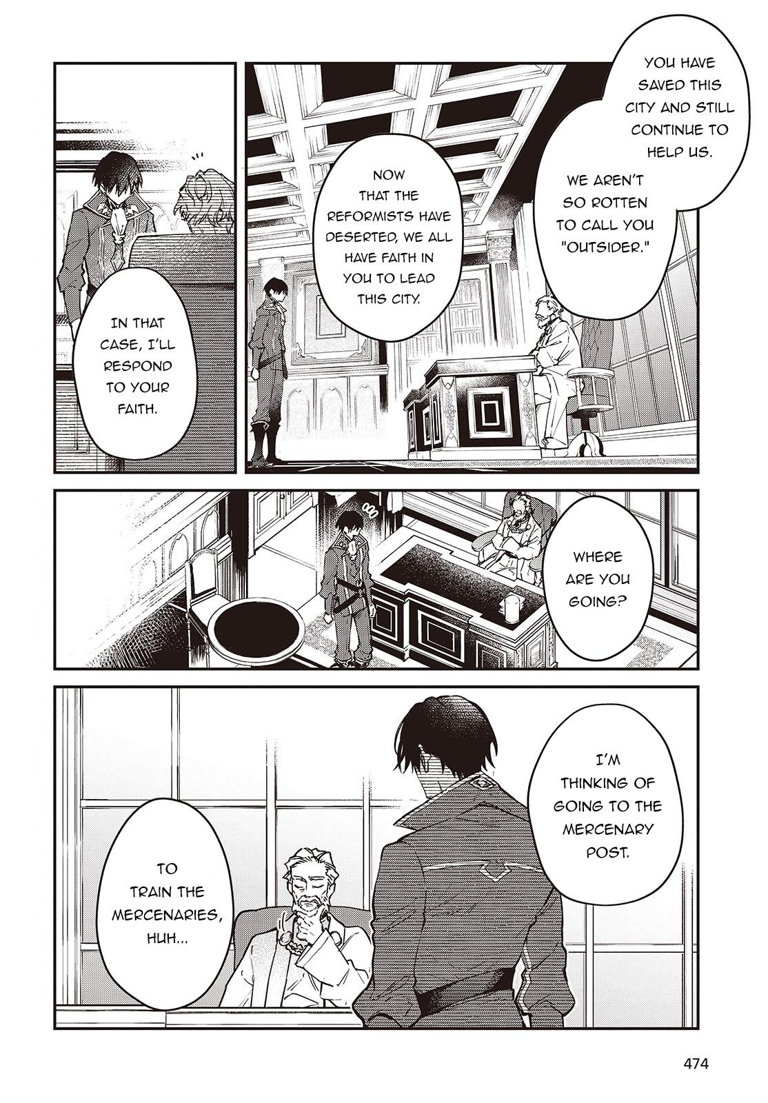 Realist Maou ni Yoru Seiiki Naki Isekai Kaikaku Chapter 55 page 23 - 