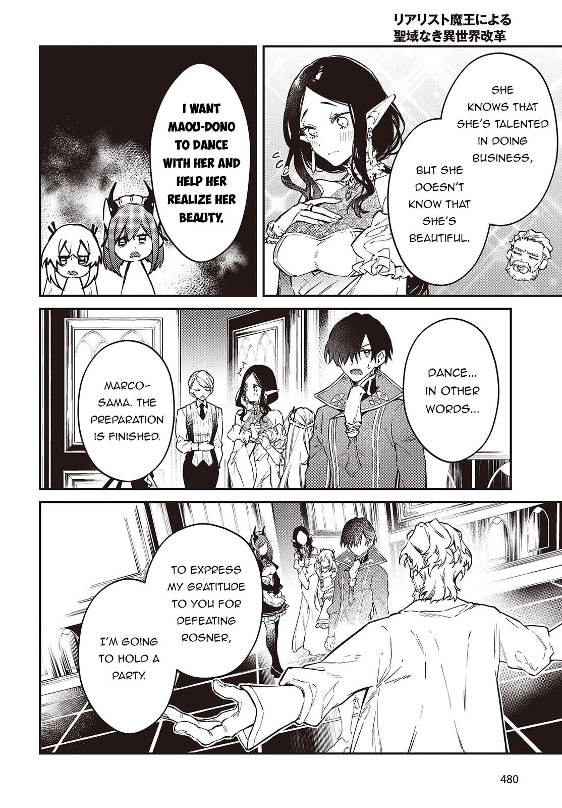 Realist Maou ni Yoru Seiiki Naki Isekai Kaikaku Chapter 55 page 29 - 