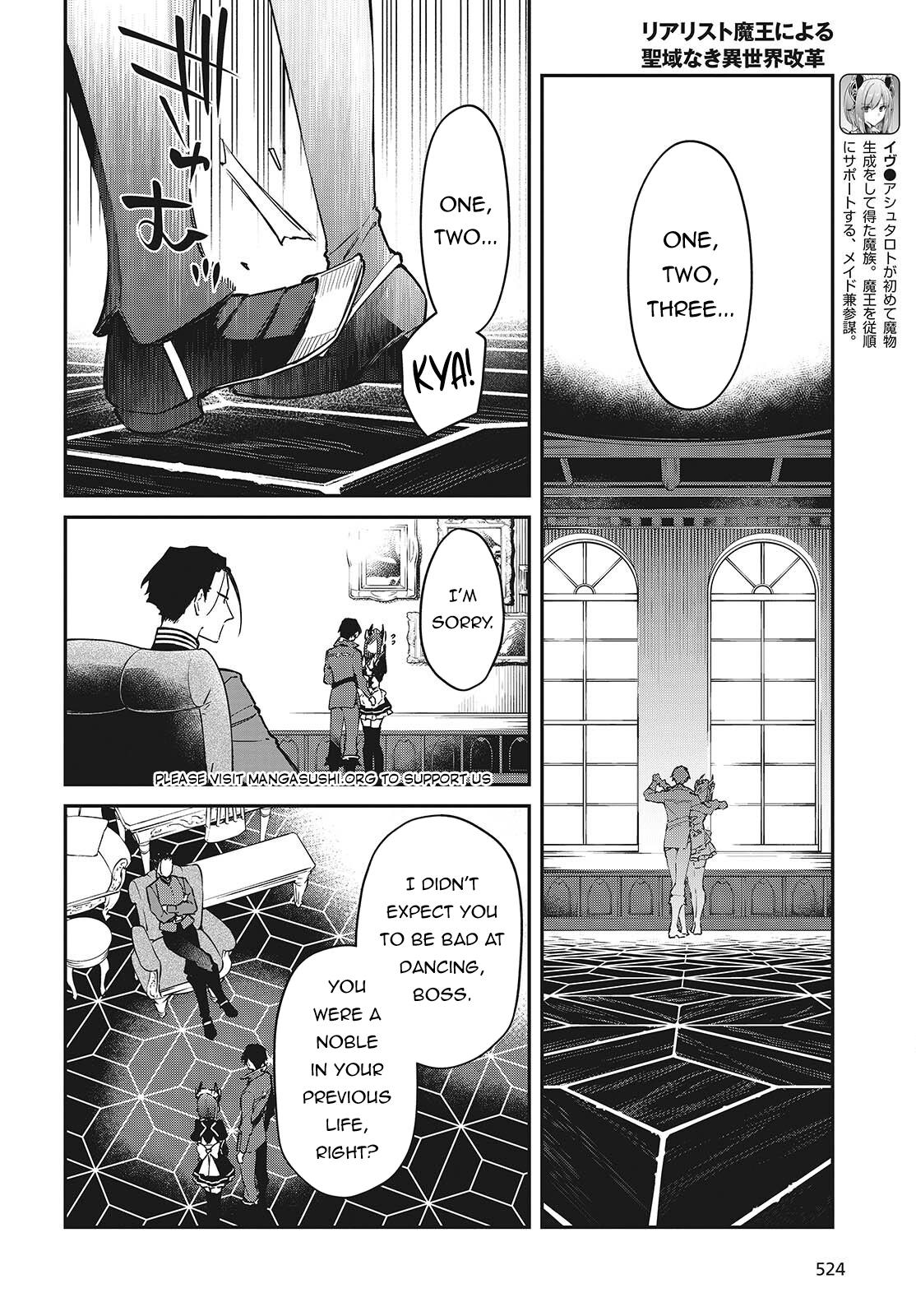 Realist Maou ni Yoru Seiiki Naki Isekai Kaikaku Chapter 56 page 11 - 