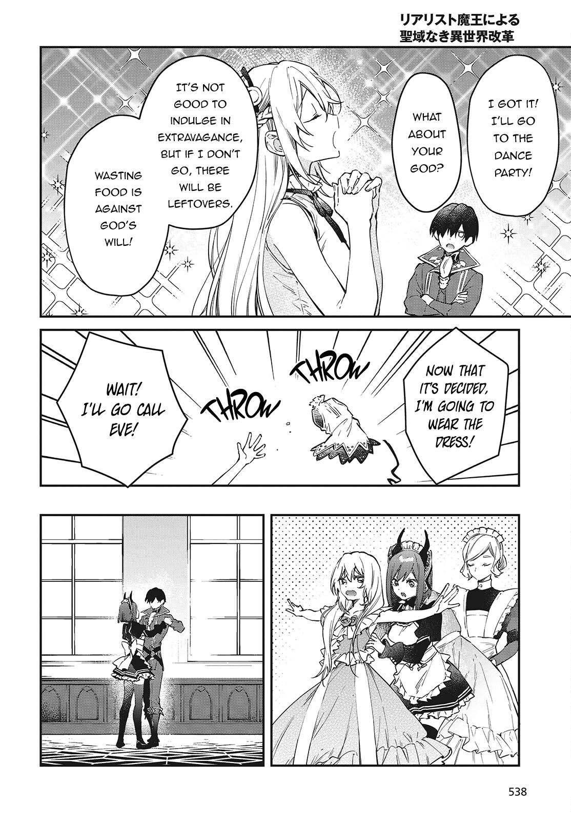 Realist Maou ni Yoru Seiiki Naki Isekai Kaikaku Chapter 56 page 25 - 