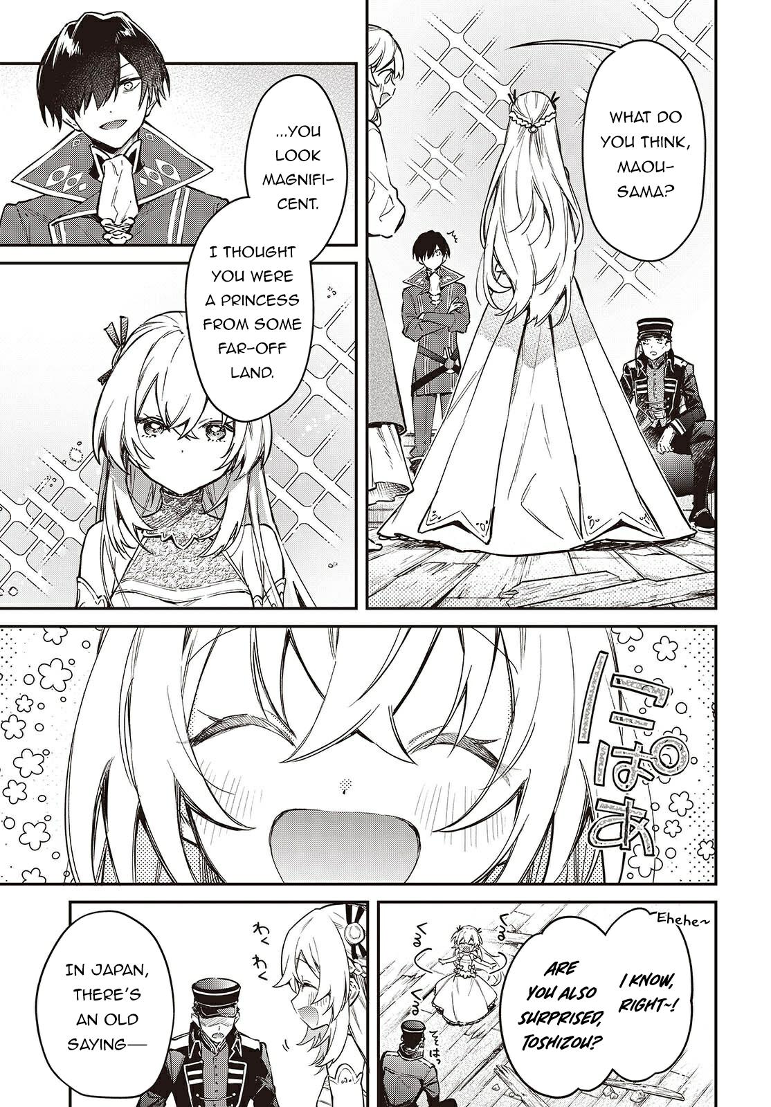 Realist Maou ni Yoru Seiiki Naki Isekai Kaikaku Chapter 67 page 14 - 