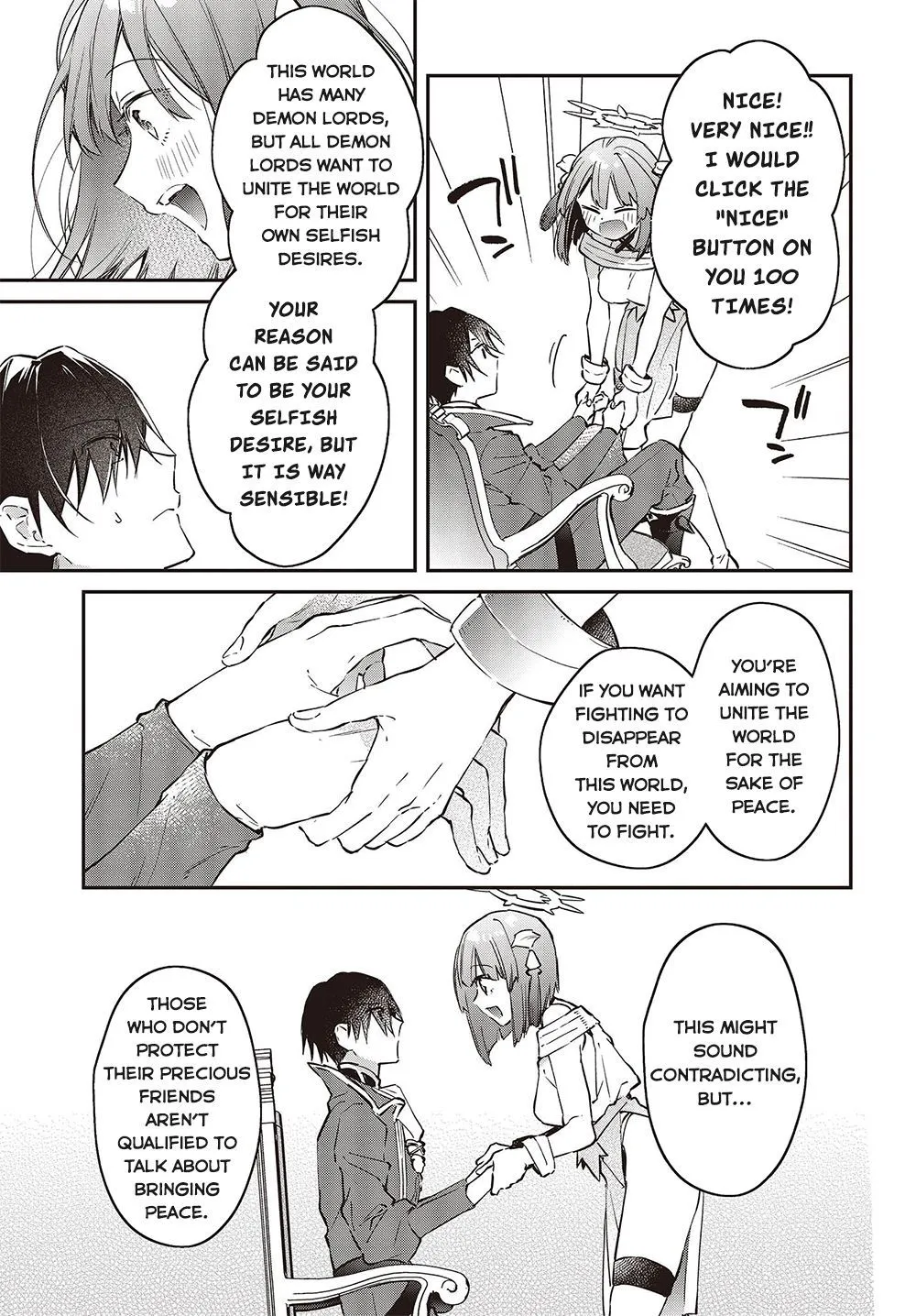 Realist Maou Niyoru Seiiki Naki Isekai Kaikaku Chapter 38 page 23 - 