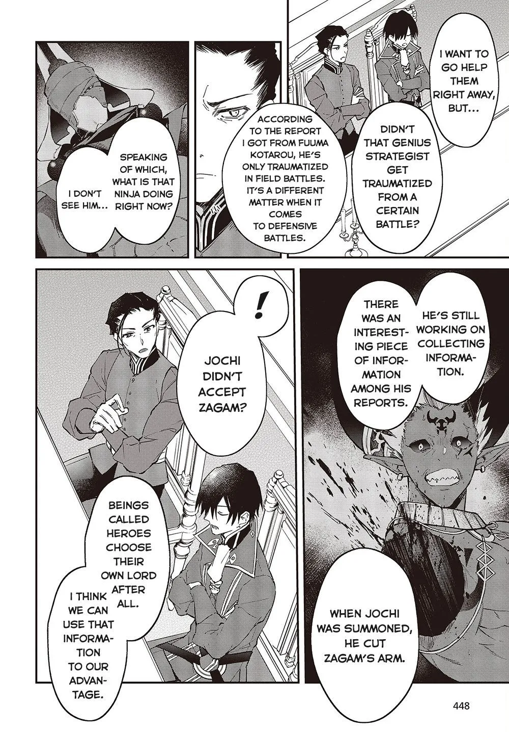 Realist Maou Niyoru Seiiki Naki Isekai Kaikaku Chapter 39 page 10 - 