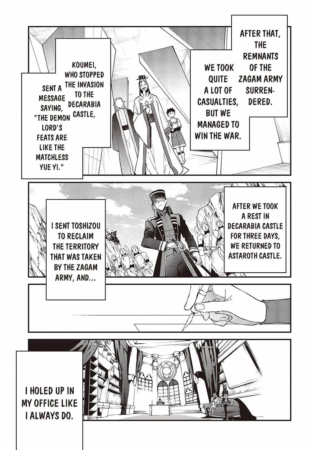Realist Maou Niyoru Seiiki Naki Isekai Kaikaku Chapter 41 page 11 - 