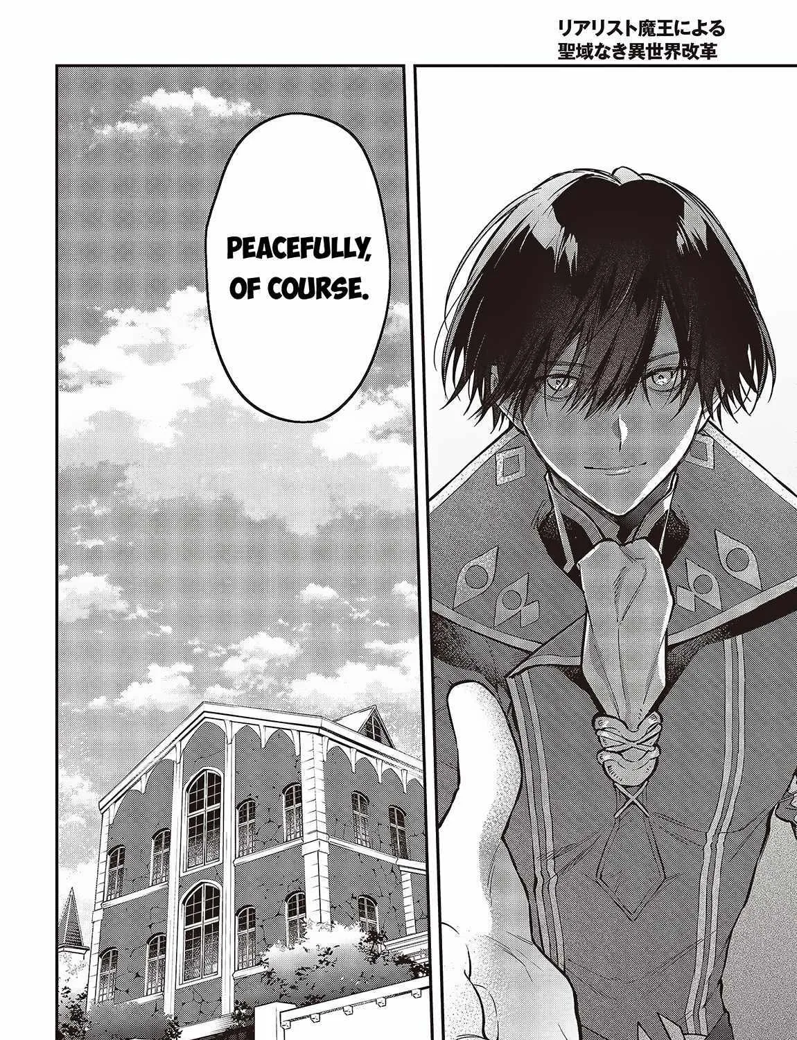 Realist Maou Niyoru Seiiki Naki Isekai Kaikaku Chapter 48 page 22 - 