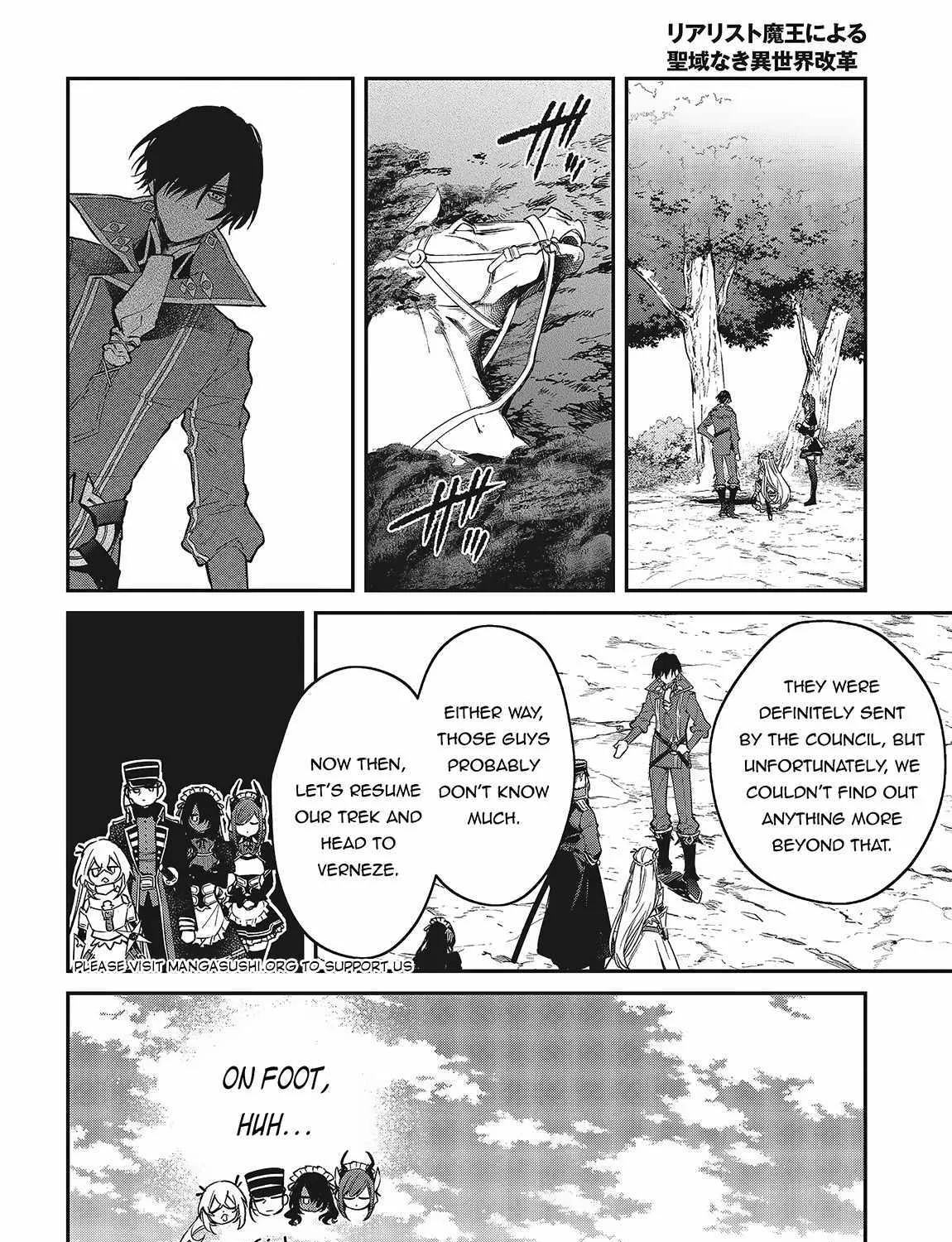 Realist Maou Niyoru Seiiki Naki Isekai Kaikaku Chapter 50 page 21 - 