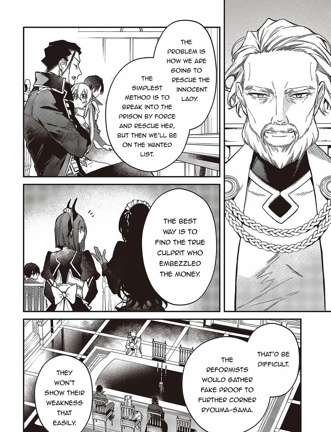 Realist Maou Niyoru Seiiki Naki Isekai Kaikaku Chapter 51 page 49 - 