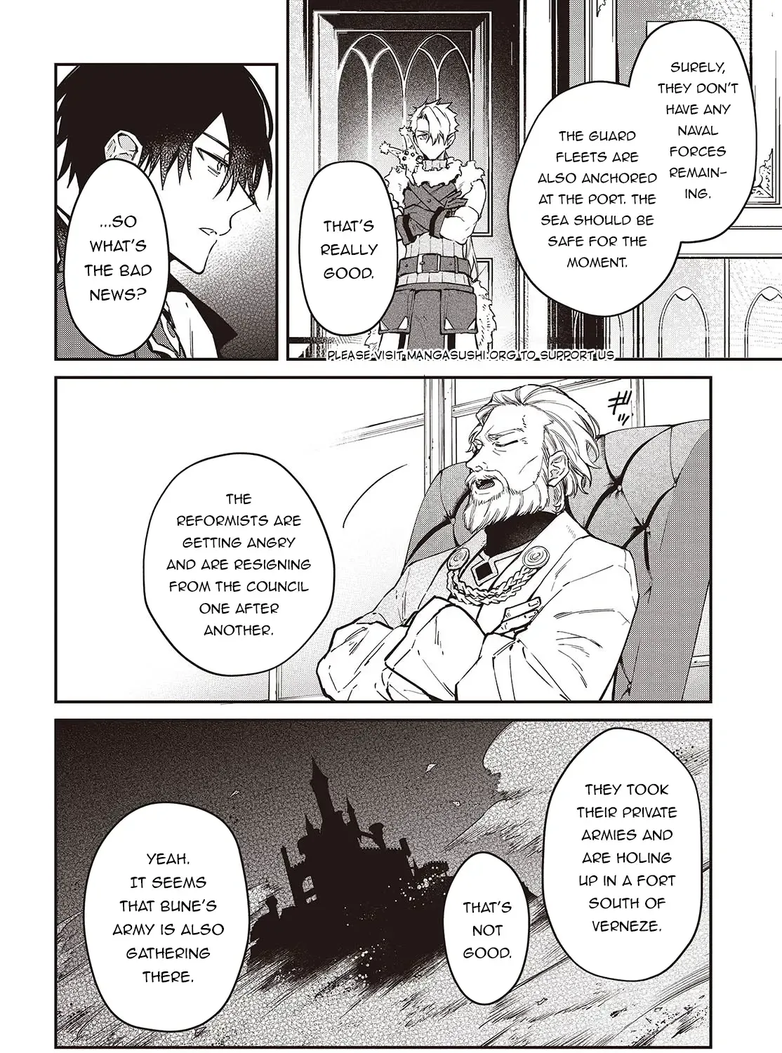 Realist Maou Niyoru Seiiki Naki Isekai Kaikaku Chapter 55 page 42 - 