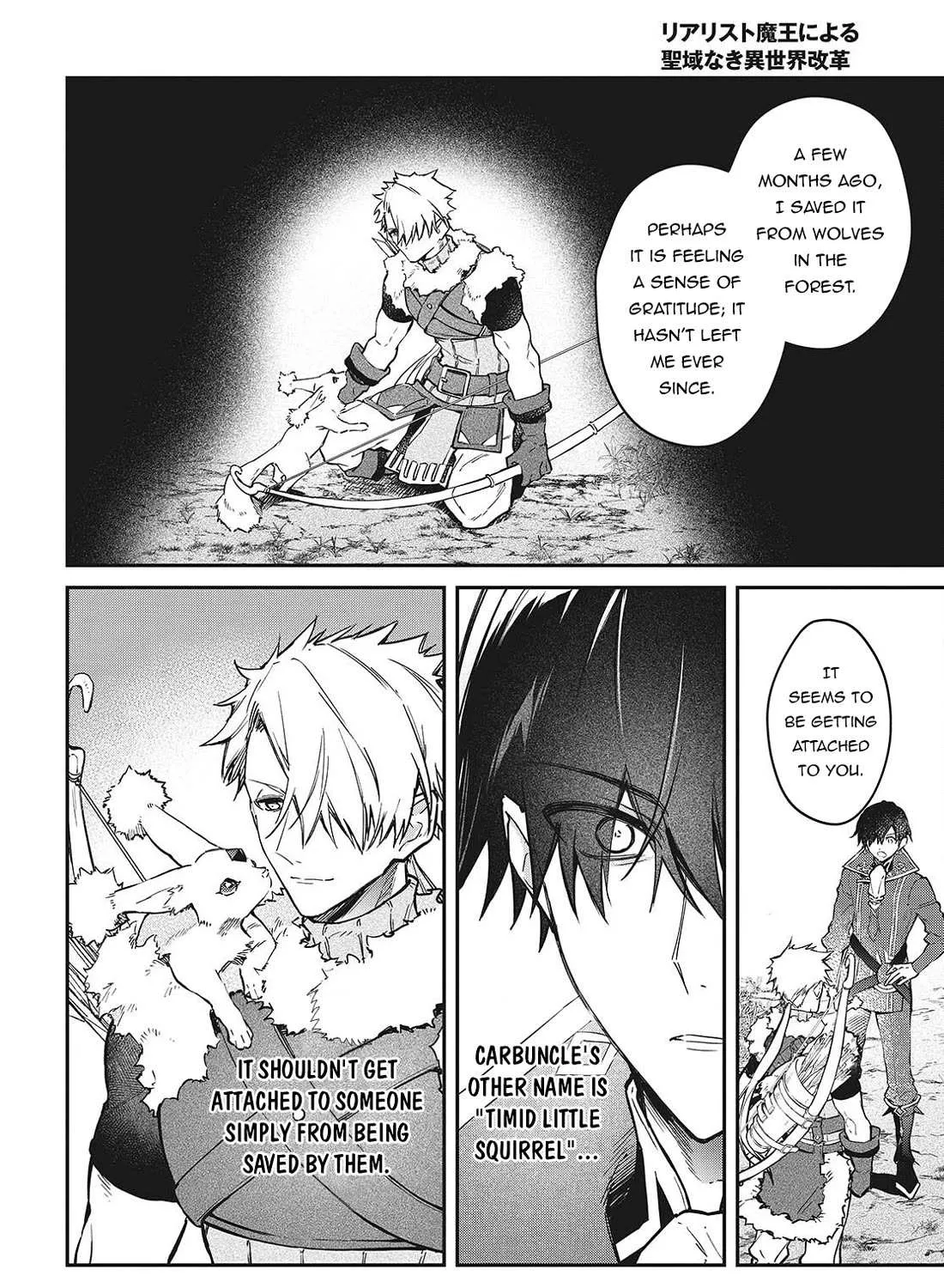 Realist Maou Niyoru Seiiki Naki Isekai Kaikaku Chapter 56 page 13 - 