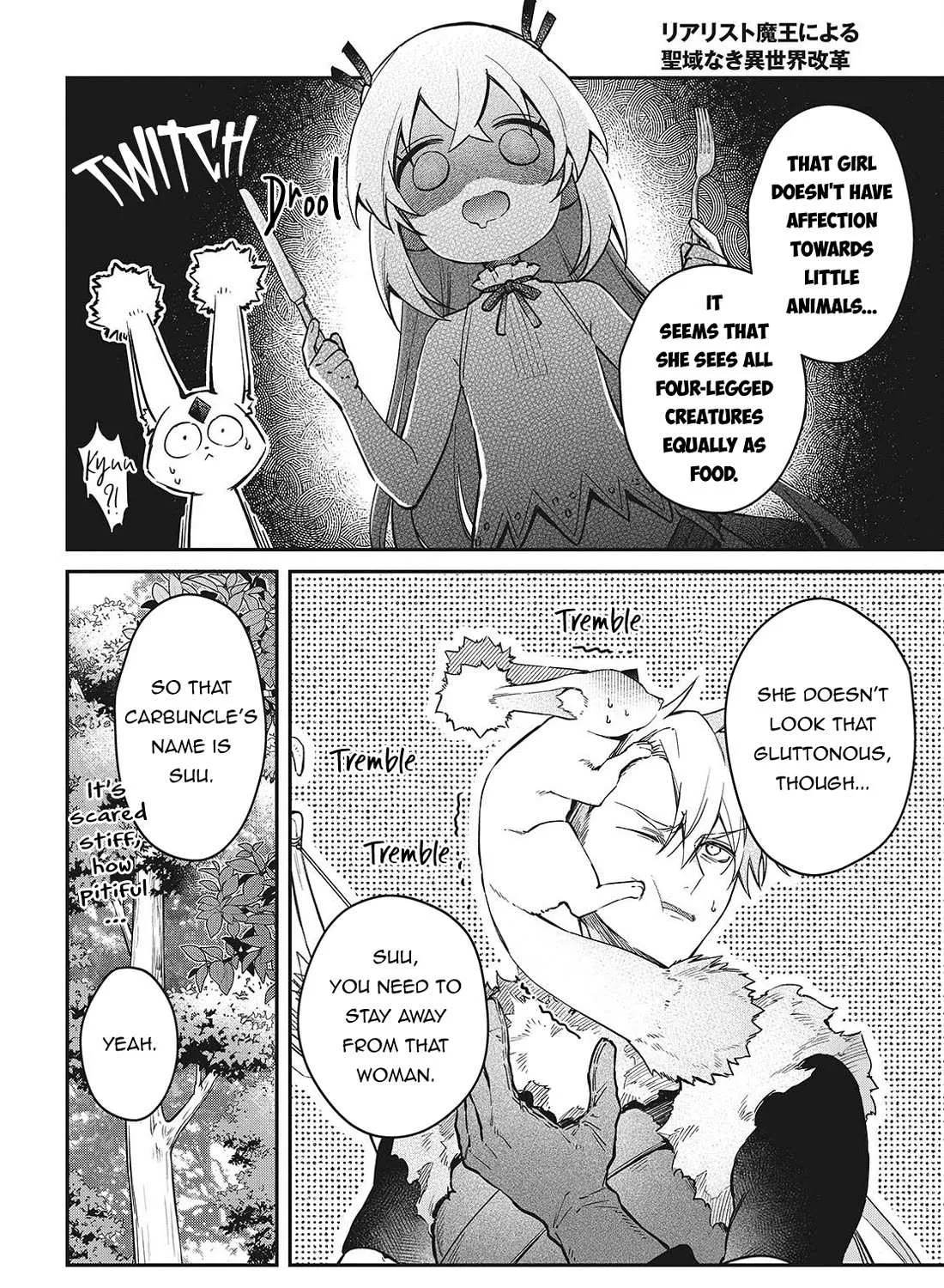 Realist Maou Niyoru Seiiki Naki Isekai Kaikaku Chapter 56 page 17 - 