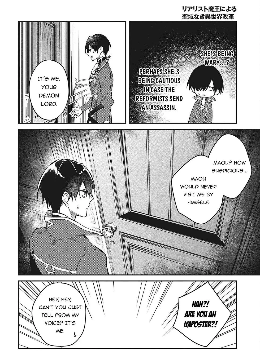 Realist Maou Niyoru Seiiki Naki Isekai Kaikaku Chapter 56 page 37 - 