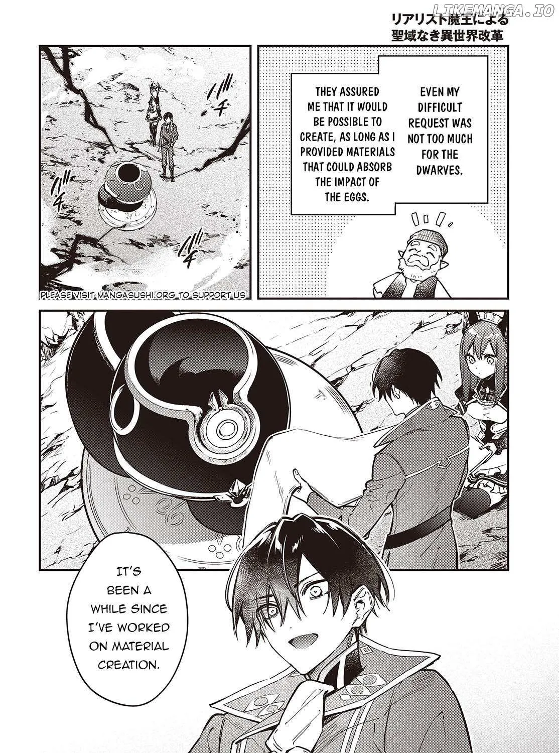 Realist Maou Niyoru Seiiki Naki Isekai Kaikaku Chapter 64 page 29 - 