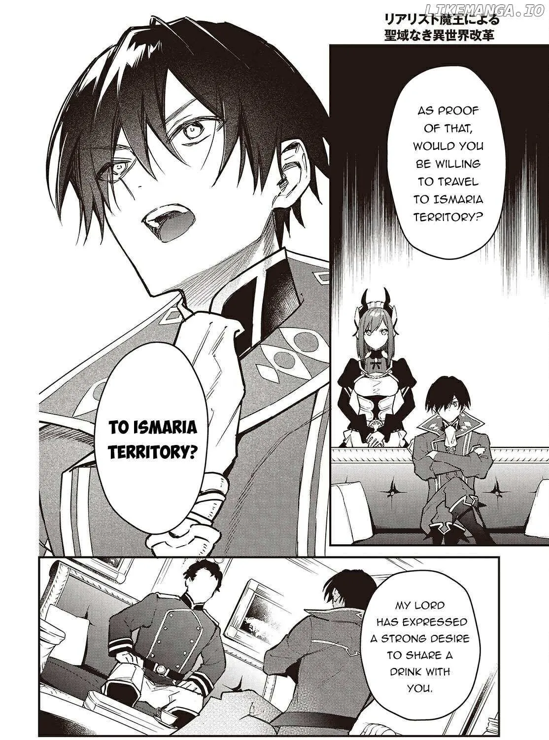 Realist Maou Niyoru Seiiki Naki Isekai Kaikaku Chapter 65 page 18 - 