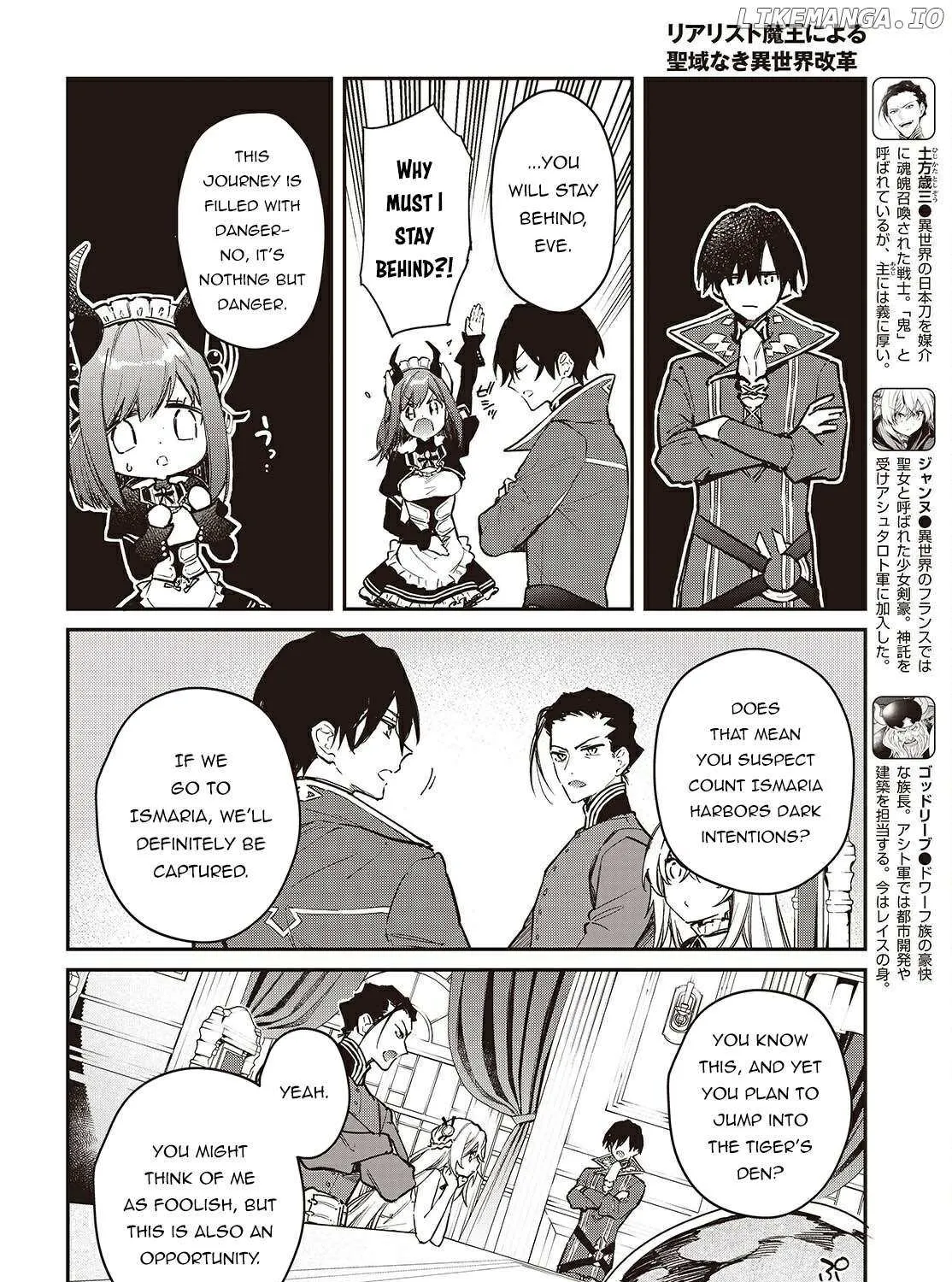 Realist Maou Niyoru Seiiki Naki Isekai Kaikaku Chapter 65 page 38 - 