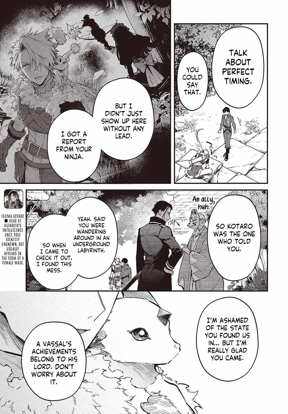 Realist Maou Niyoru Seiiki Naki Isekai Kaikaku Chapter 74 page 19 - 