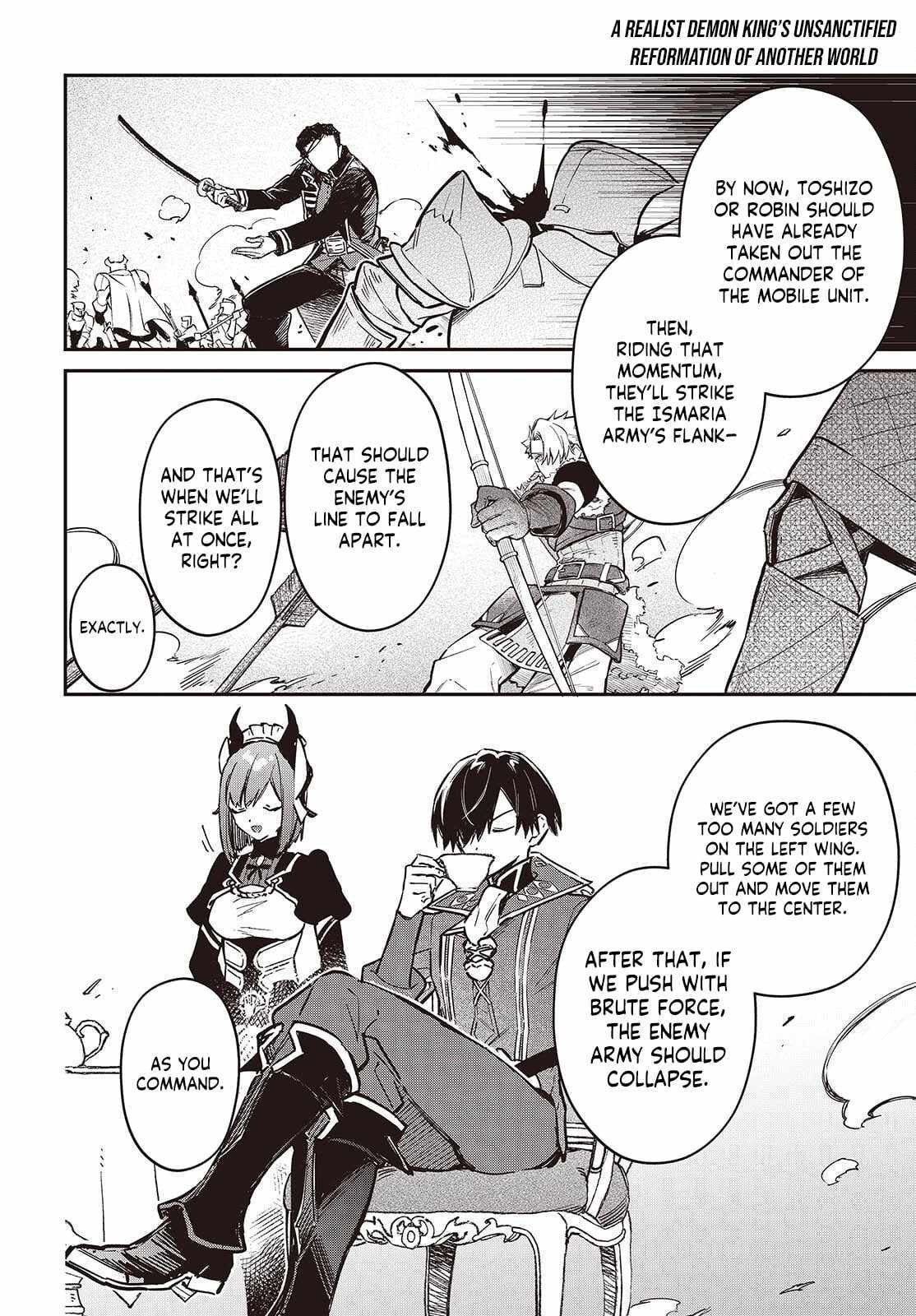 Realist Maou Niyoru Seiiki Naki Isekai Kaikaku Chapter 75 page 11 - 