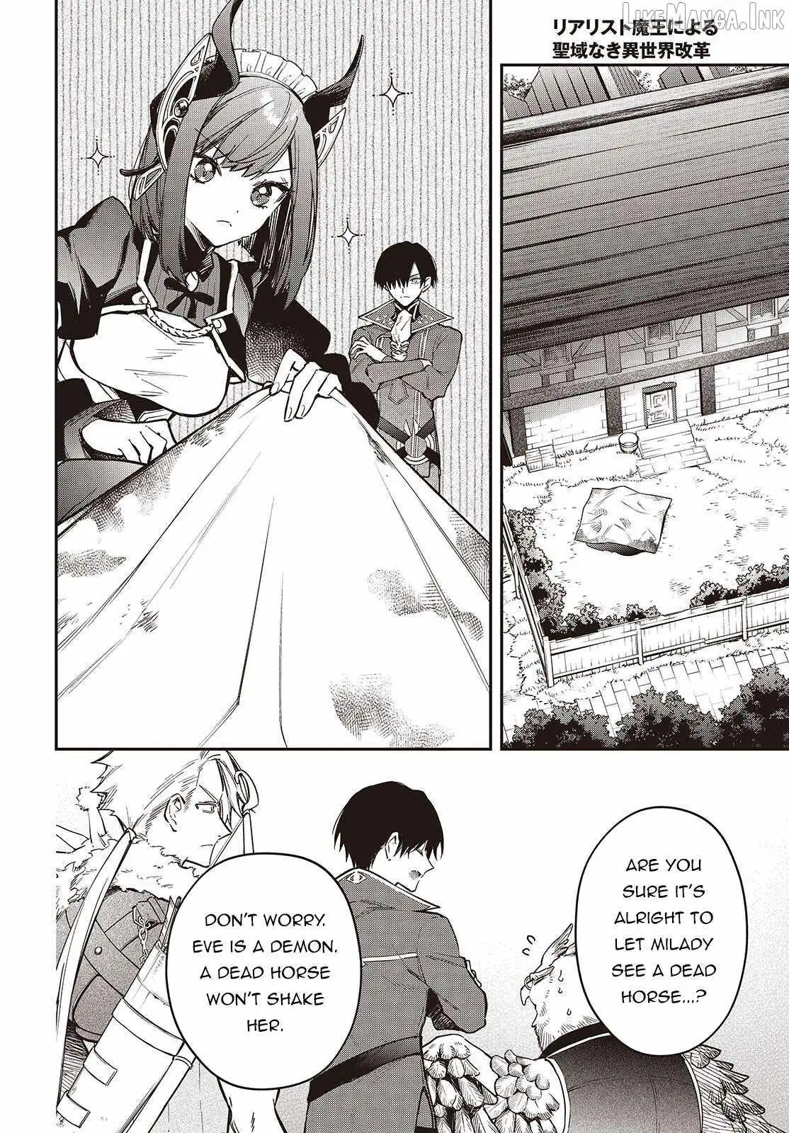 Realist Maou Niyoru Seiiki Naki Isekai Kaikaku Chapter 78 page 5 - 