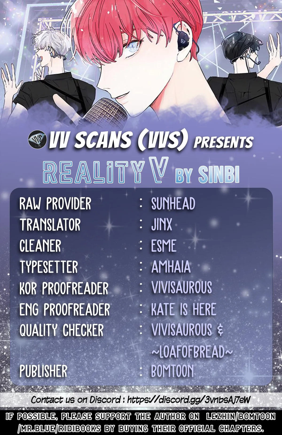 Reality V Chapter 14 page 1 - 