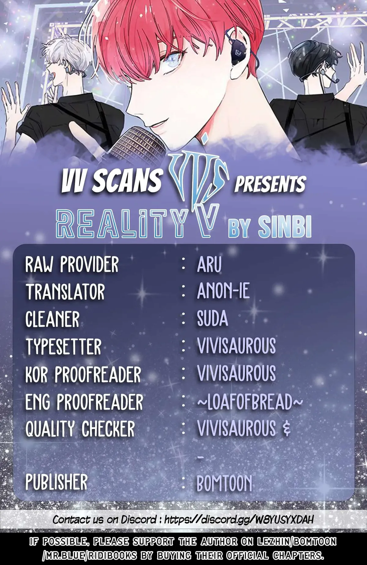 Reality V Chapter 19 page 1 - 