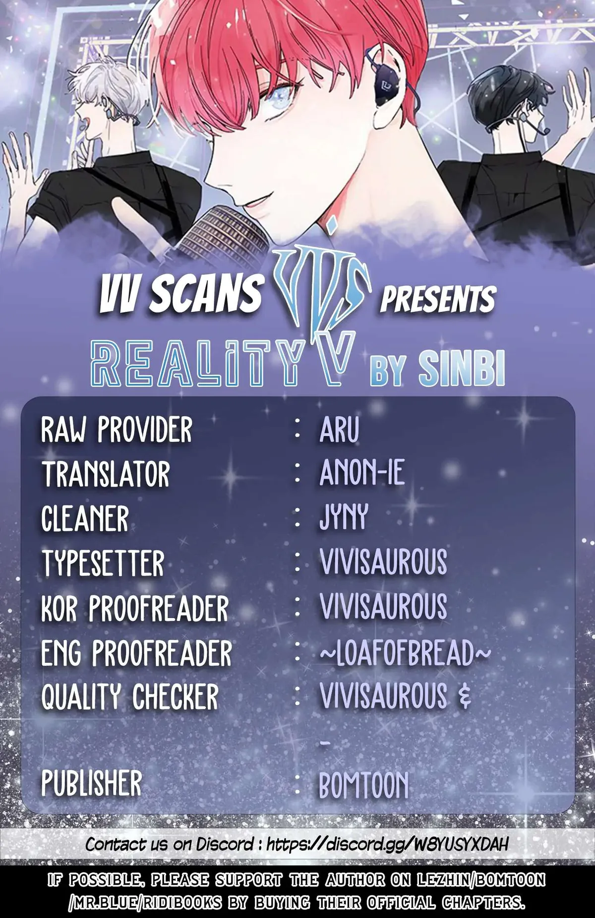 Reality V Chapter 20 page 1 - 