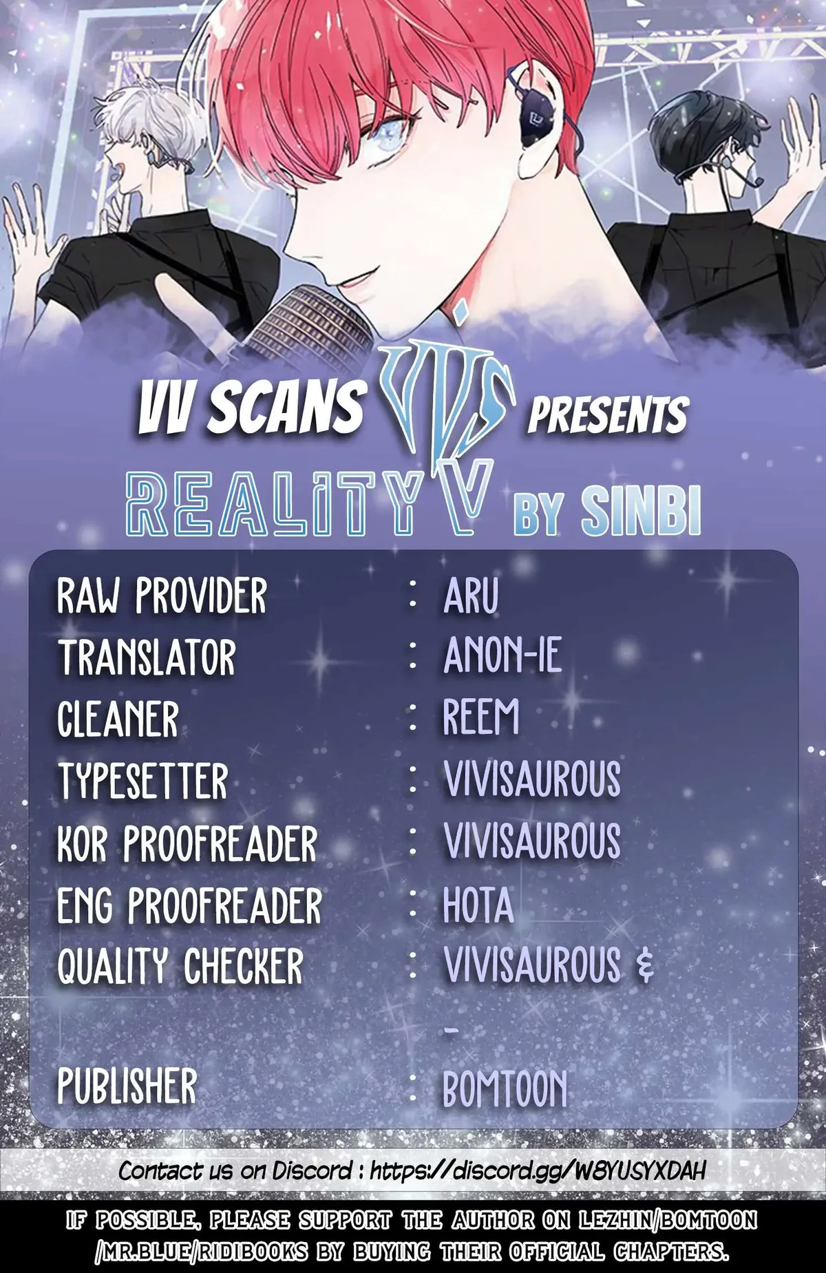 Reality V Chapter 23 page 1 - 