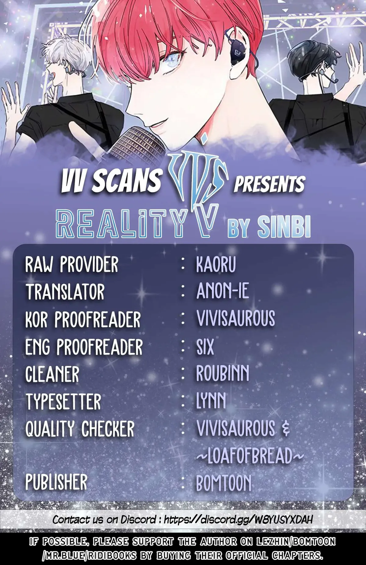 Reality V Chapter 24 page 1 - 