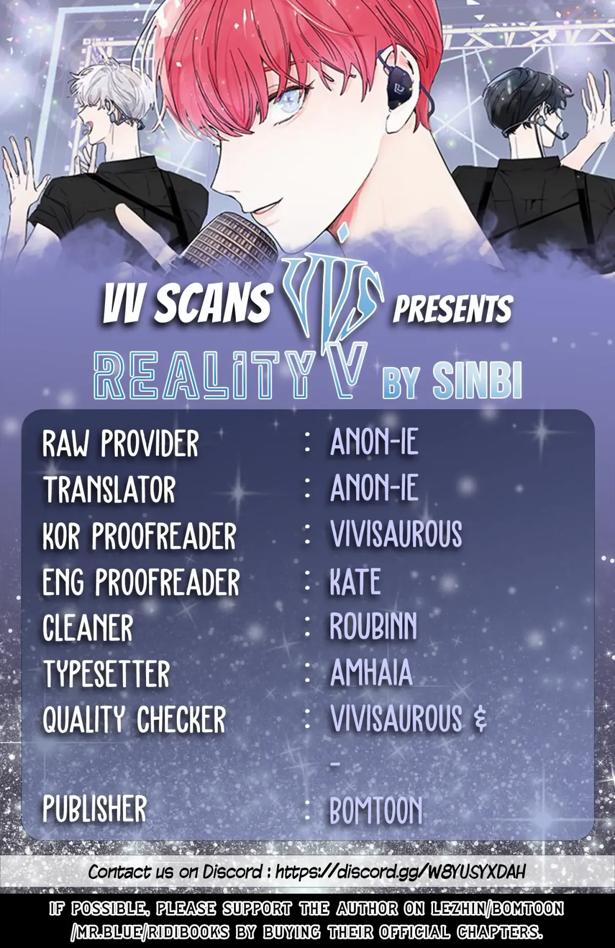 Reality V Chapter 28 page 1 - 
