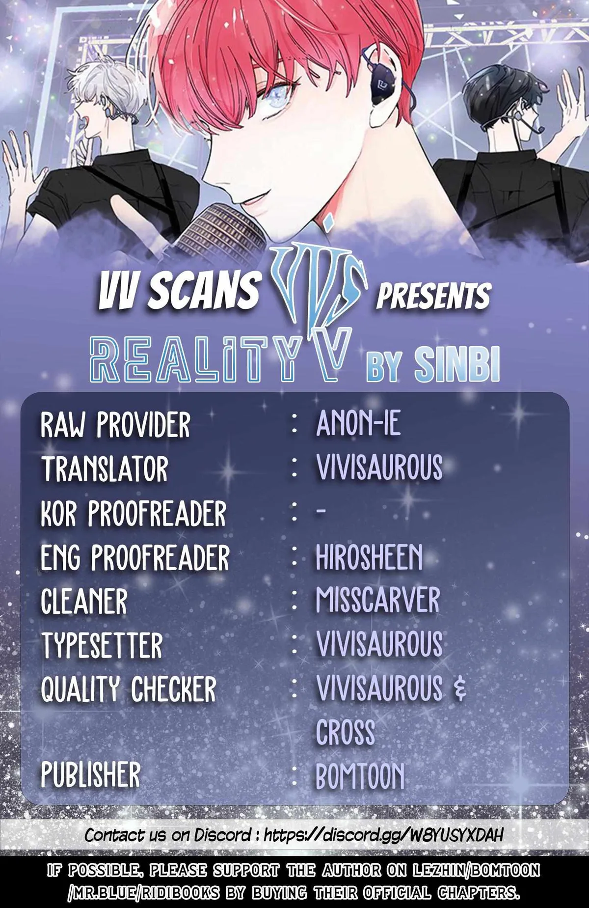 Reality V Chapter 33 page 1 - 