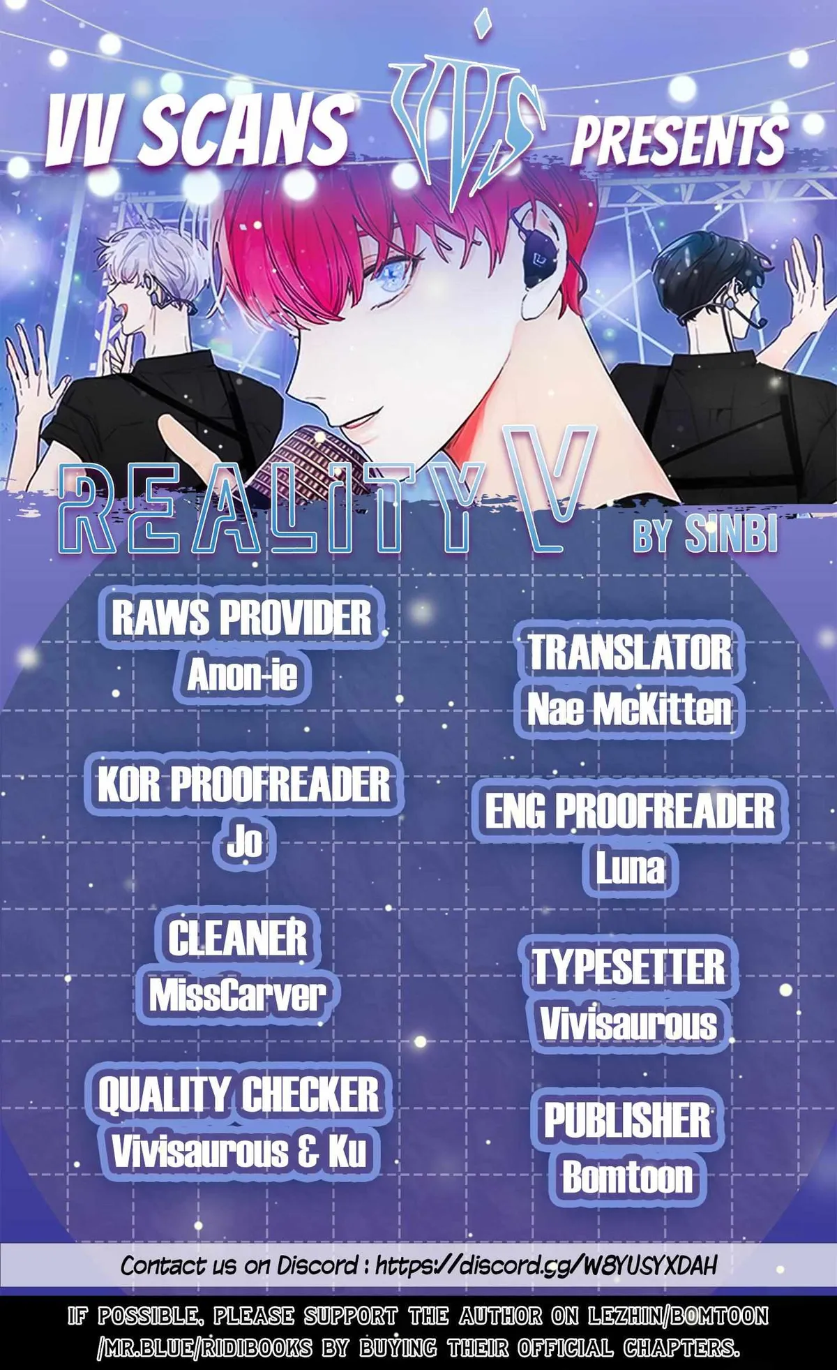 Reality V Chapter 38 page 1 - 