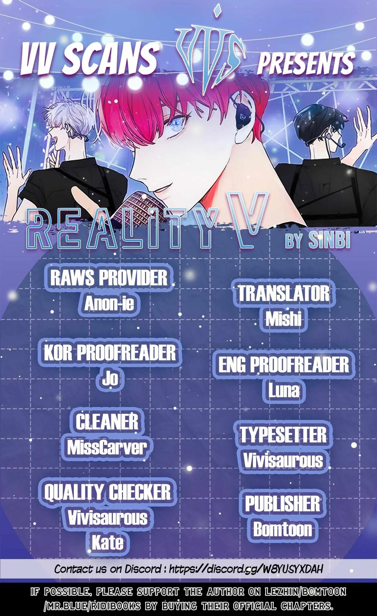 Reality V Chapter 39 page 1 - 