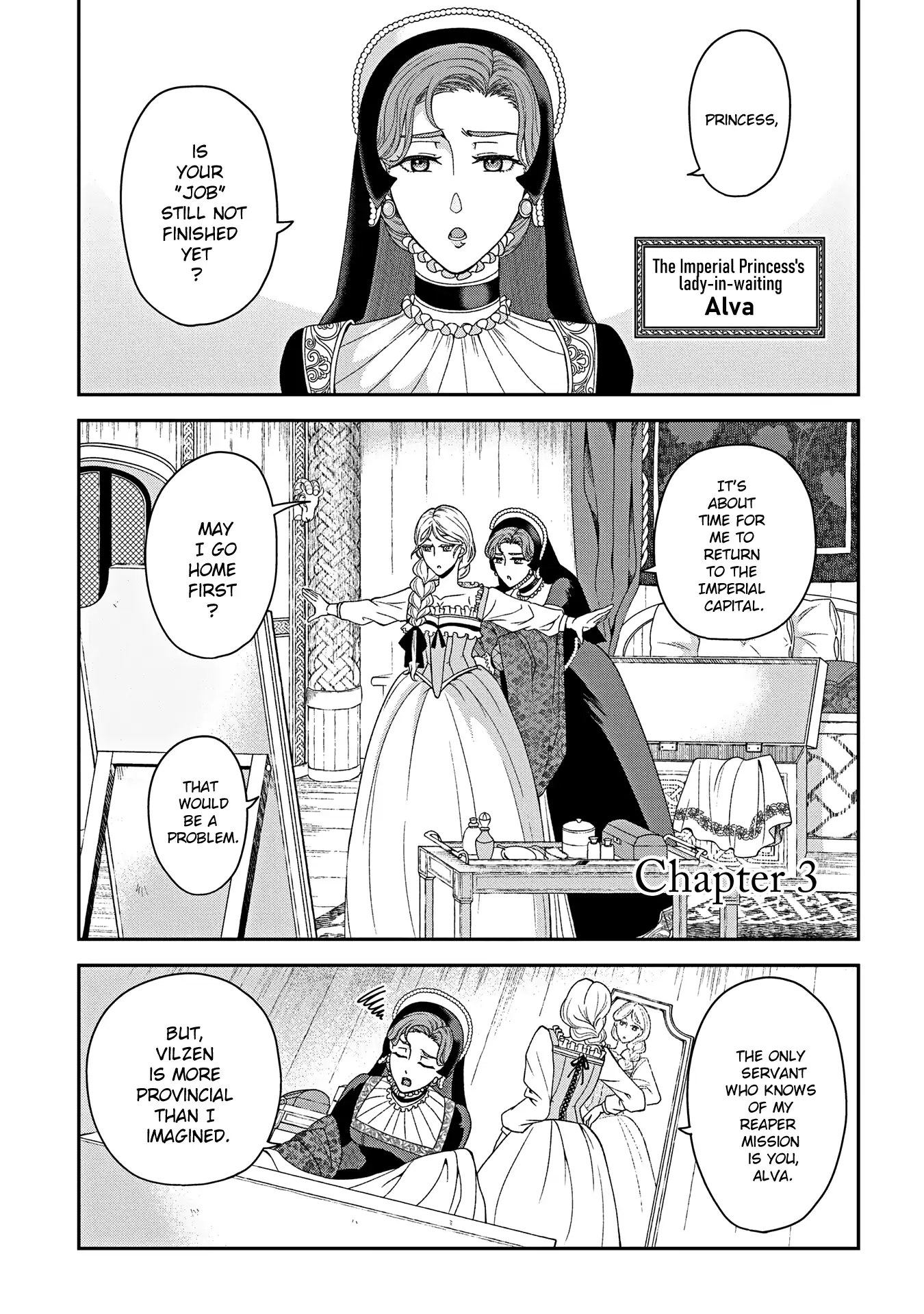 Reaper Princess Marriage Chapter 3 page 3 - 