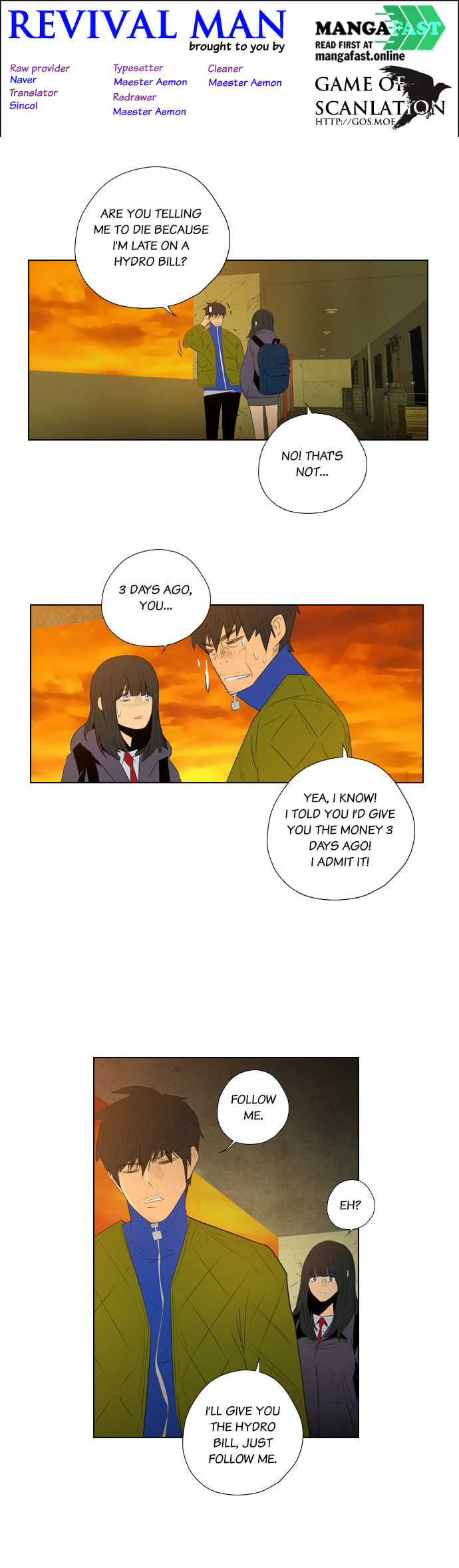 REAWAKENED MAN Chapter 3.1 page 2 - 