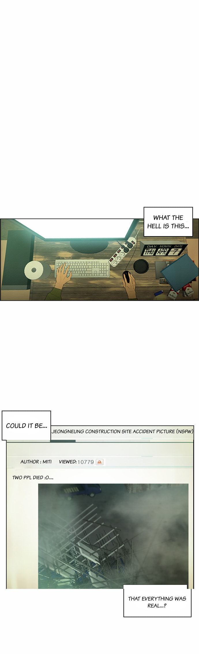 REAWAKENED MAN Chapter 4.1 page 1 - 