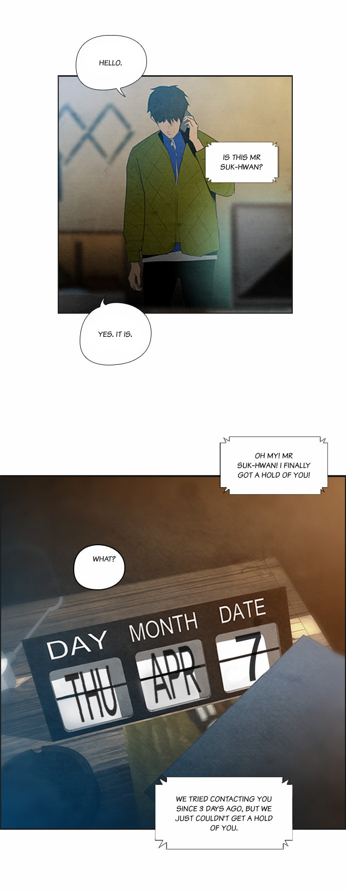 REAWAKENED MAN Chapter 4.1 page 3 - 
