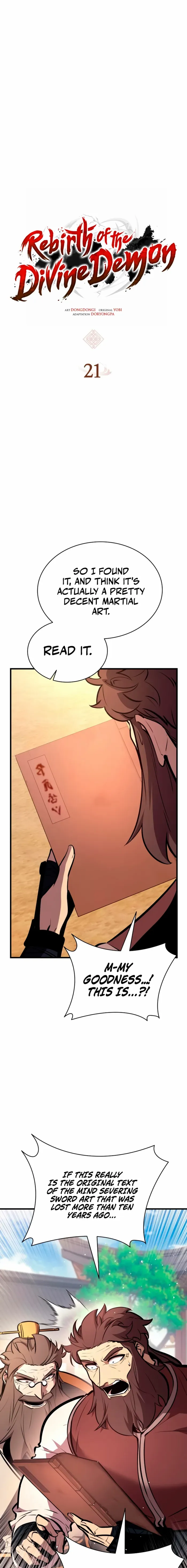 Rebirth of the Divine Demon Chapter 21 page 10 - 