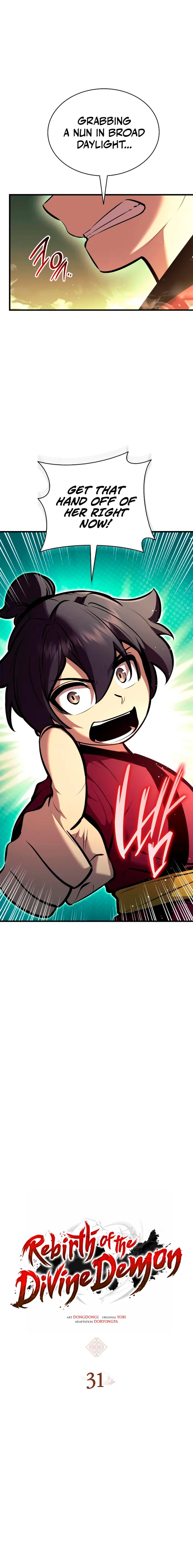 Rebirth of the Divine Demon Chapter 31 page 1 - 