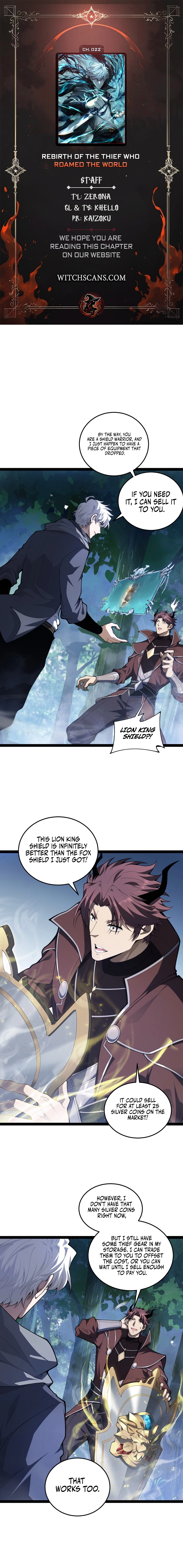 Rebirth of the Thief Who Roamed the World Chapter 22 page 1 - 