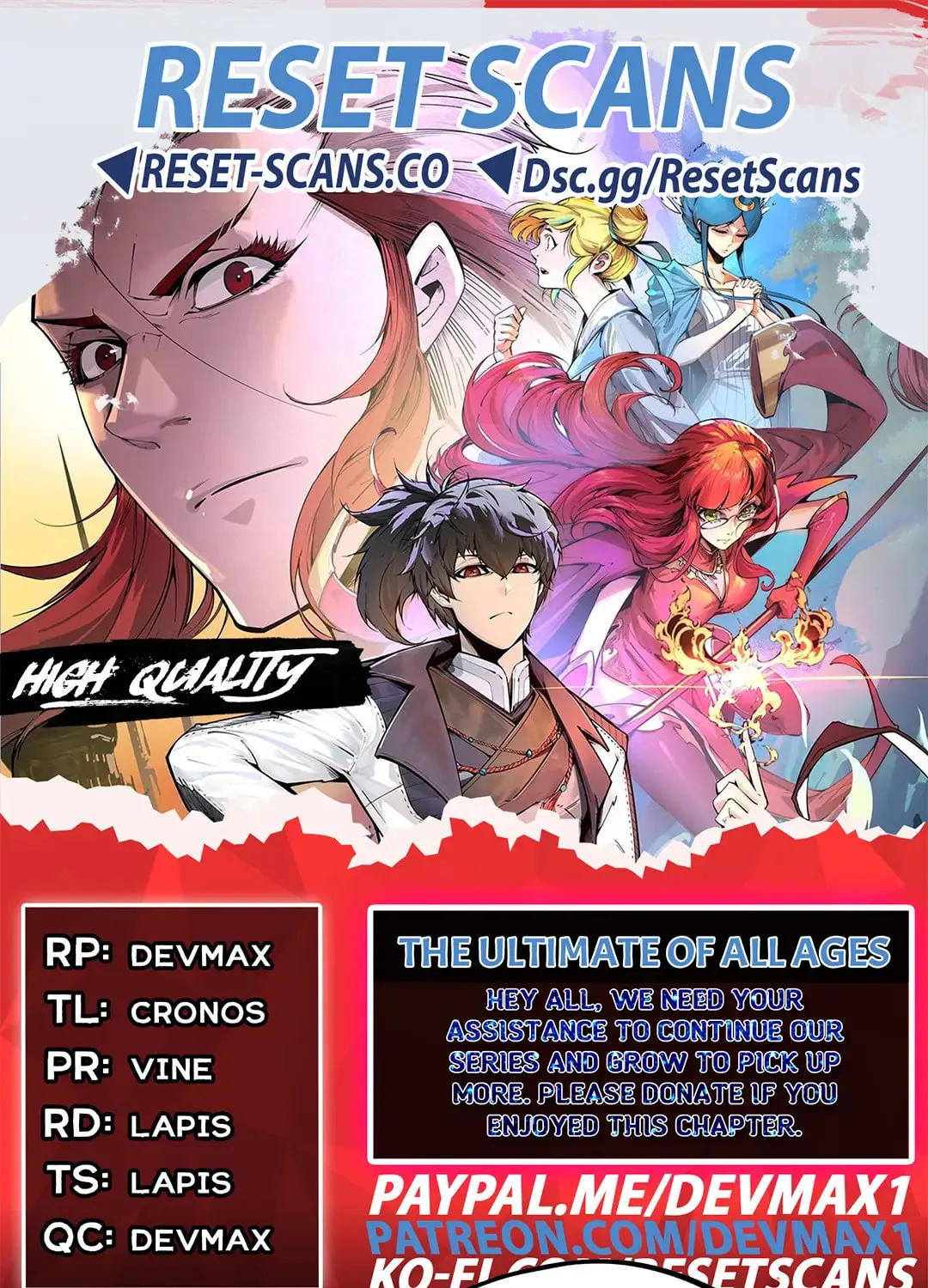 Rebirth of the Ultimate Master Chapter 418 page 1 - 