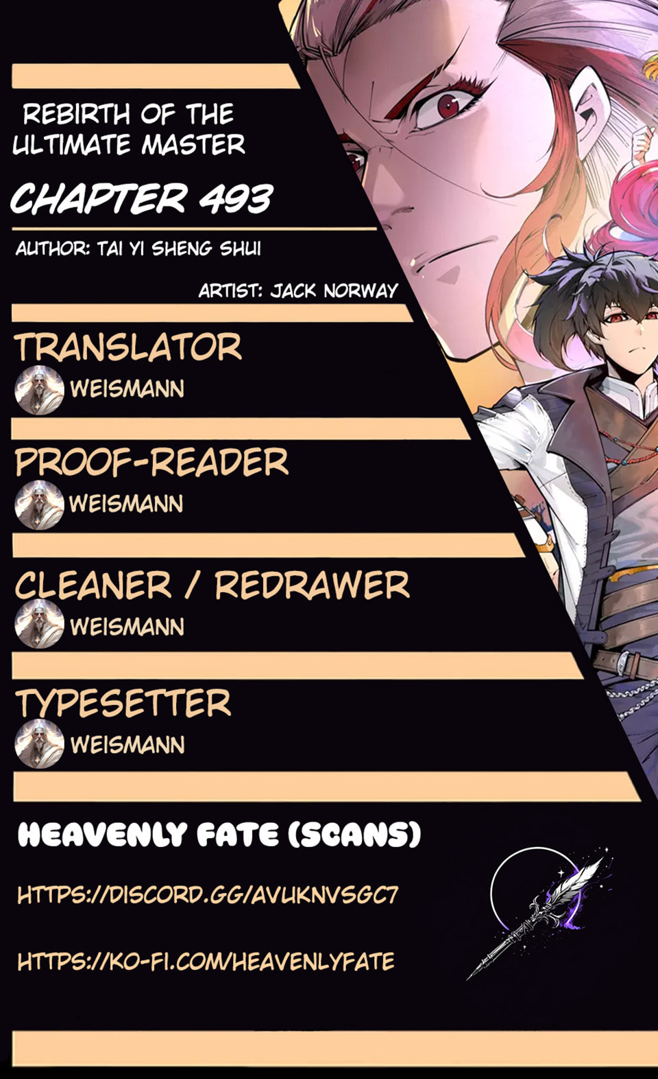 Rebirth of the Ultimate Master Chapter 493 page 1 - 