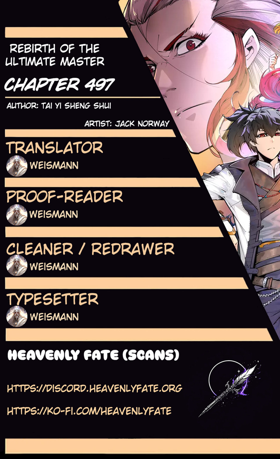 Rebirth of the Ultimate Master Chapter 497 page 1 - 
