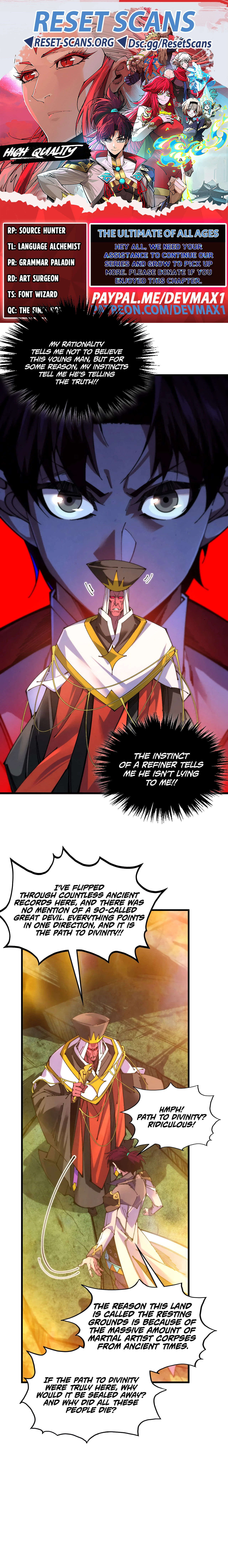 Rebirth of the Ultimate Master Chapter 505 page 1 - 