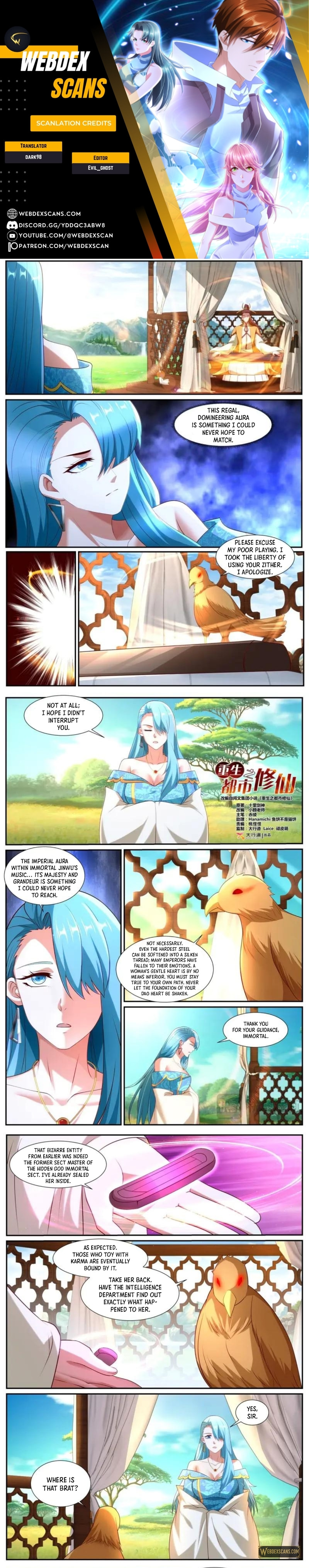 Rebirth of the Urban Immortal Cultivator Chapter 1060 page 1 - 