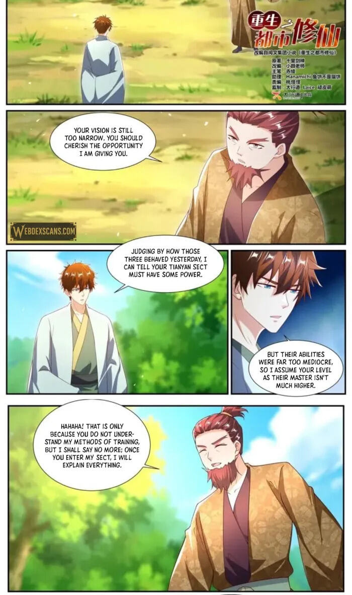 Rebirth of the Urban Immortal Cultivator Chapter 1081 page 4 - 